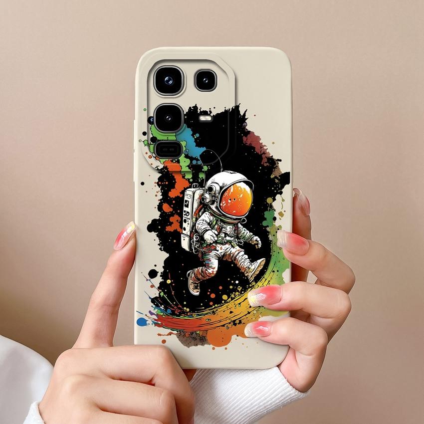 Pro Infinix Note 50 Pro Plus 40 50x Pouzdro na telefon Módní vzory kočky s hvězdnou oblohou Hladký tekutý silikon Vysoce kvalitní nárazuvzdorný kryt Pro kryty Infinix