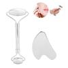 Stainless Steel Facial Roller Gua Sha Tool Face Skin Roller Massager Scraping Board