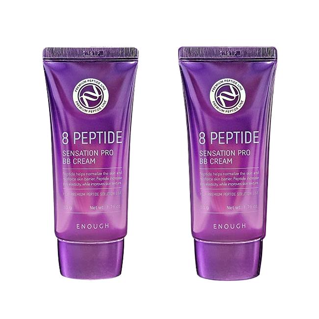 Enough 8 Peptide Sensation Pro Balancing BB Cream 50g  , Sun Cream 50g  (7 Options)