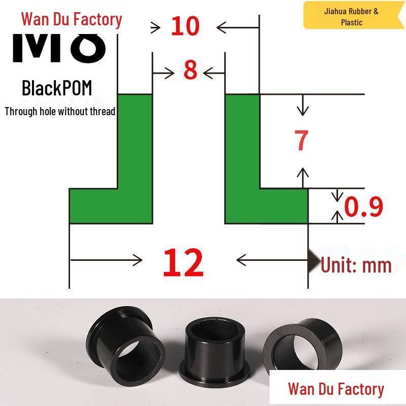 T-Shaped Nylon Insulating Bushing Spacer for M3-M35 Threads
