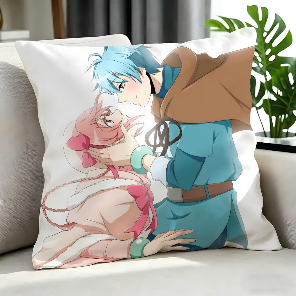 anime Recovery of an MMO Junkie Cushion Cover Cushion Cover Set Pcs x x x Pillowcase Decorative Sofa Home Decor