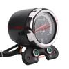 Universal Motorcycle Dual Odometer Speedometer Speedo Meter Gear Digital Display