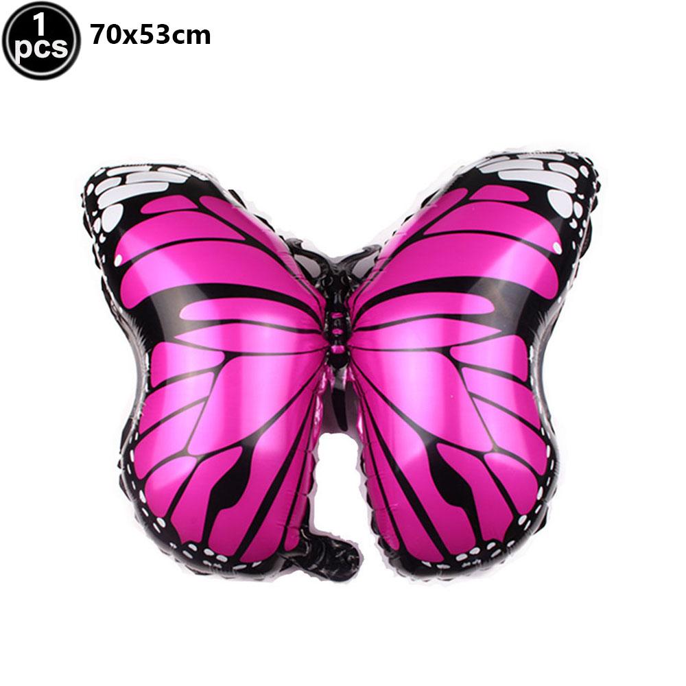 Large Butterfly Foil Balloons Blue Green Purple Birthday Party Wedding Decorations Baby Shower Globos Kids Toys