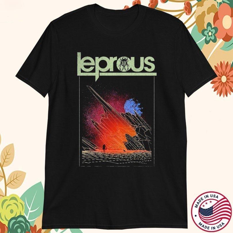 Collection Leprous Band Album Heavy Cotton Black T Shirt S5XL AG853 Unisex T-Shirt M