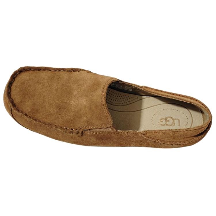 UGG Upshaw Versatile Retro Casual Shoes Men Shoes Brown 1014635-CHE