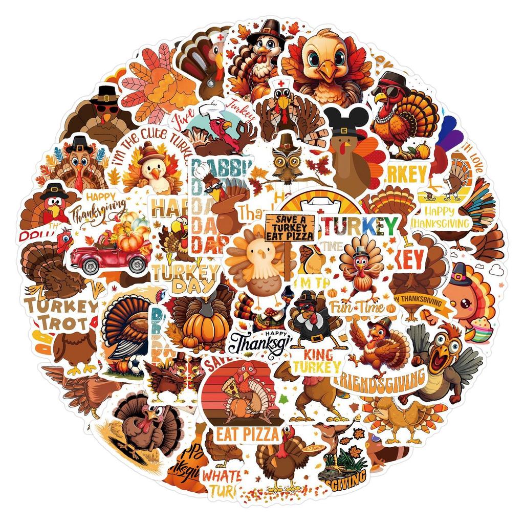 110pcs Suitcase Stickers Waterproof Stickers Scooter Computer Tablet Cartoon Decoration