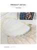 Women's Large Capacity Plush Crossbody Bag - Versatile, Casual, and Simple for Korean Commute