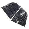 For Kia Forte K3 2014-18 Side Vent Window Scoop Louver Cover Carbon Fiber Style