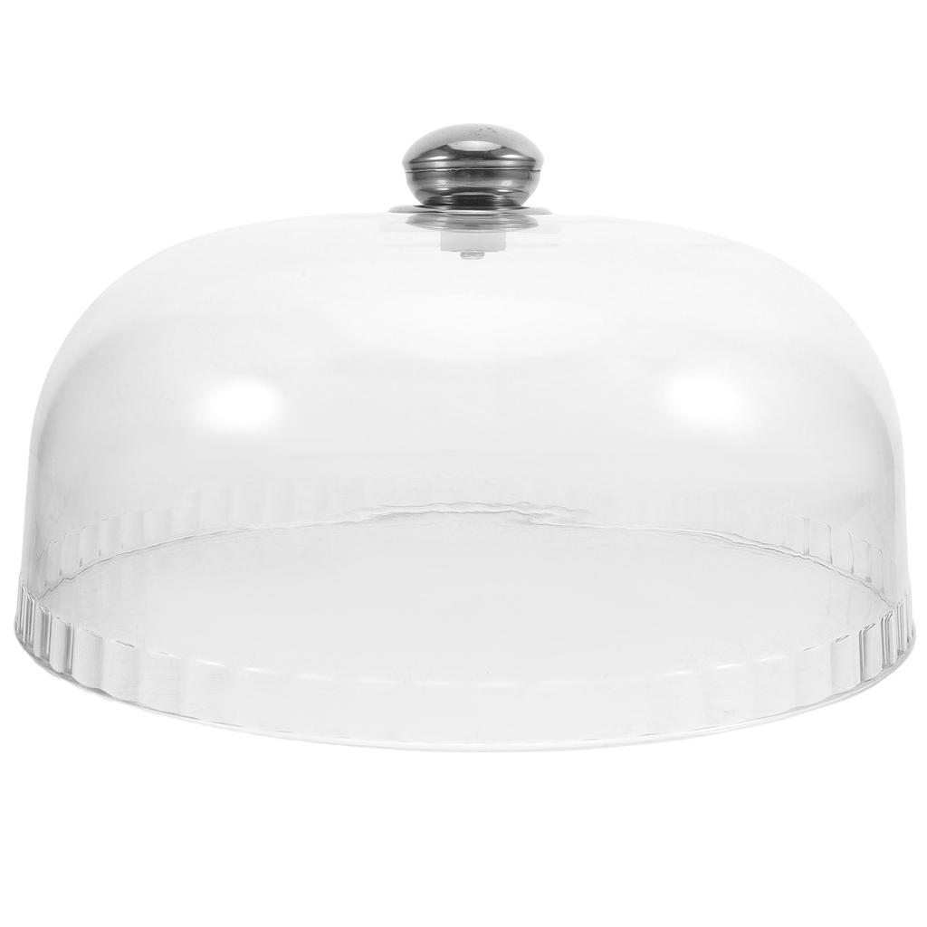 Acrylic Clear Cake Dome Cover Food Cloche Dome for Cakes Pies Muffins Cupcakes Dessert Display Reusable Portable Freshness