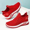 Women's shoes new mesh sneakers comfortable and breathable shoes women's soft-soled shock-absorbing running shoes simple single shoes