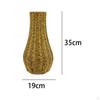 Handcrafted Rattan Vase - Woven Art for Flower Arrangements