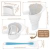 Flour Funnel Kitchen Aid Mixer Stand Mixer Attachment for Kitchen Aid Artisanal Ksm150 Tilt-Head Stand Mixer Baking Accessory