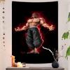 Japanese Anime Baki Hanma Colorful Tapestry Wall Hanging Hanging Tarot Hippie Wall Rugs Dorm Wall Art Decor