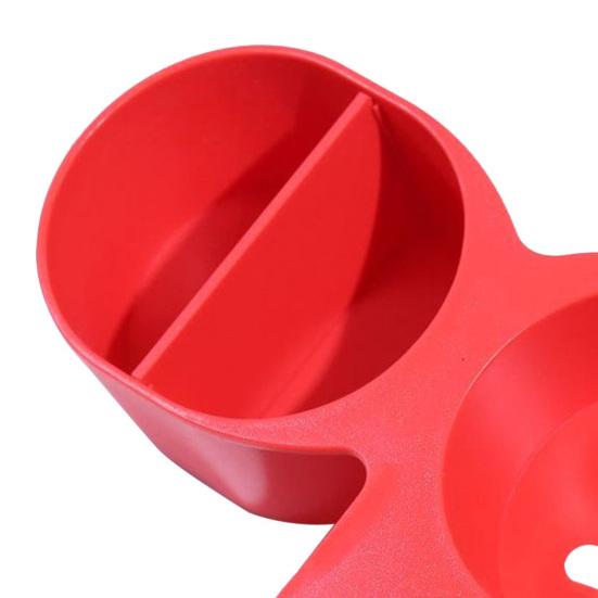 Cup Holder Clip Groove Design Anti-slip ABS Table Organizer Bottle Stand Clamp for Home