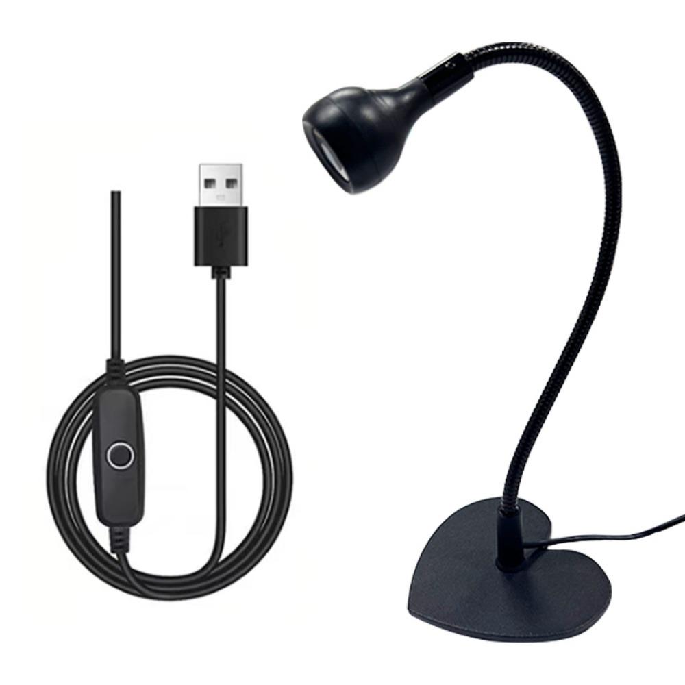 USB Plug In Desktop Nail Light 360 Degree Adjustable Nail Drying Lamp UV LED Nail Lamp Home Use