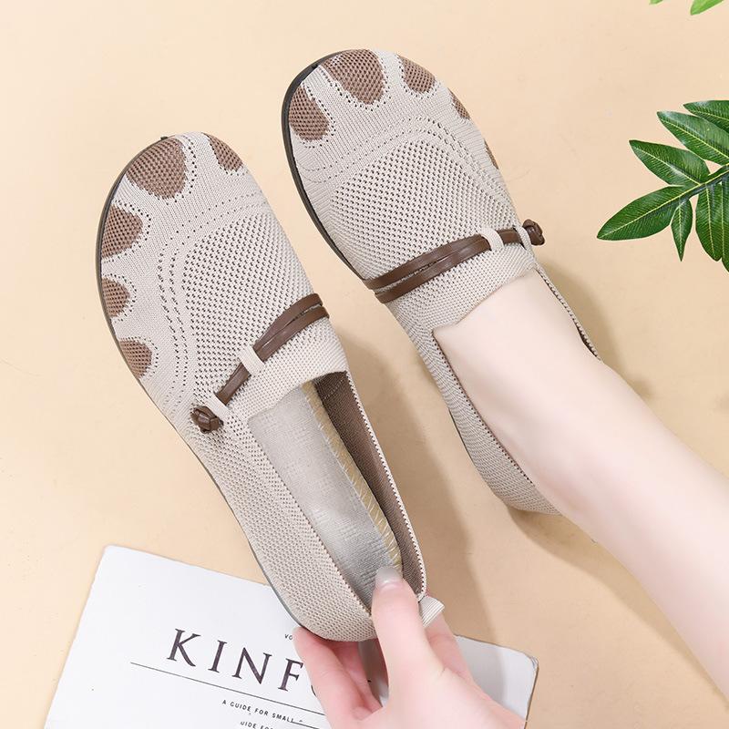 

Shoes women s spring and autumn new fashion casual single shoes women s shallow mouth one pedal mother shoes not tired feet lazy shoes women s 41