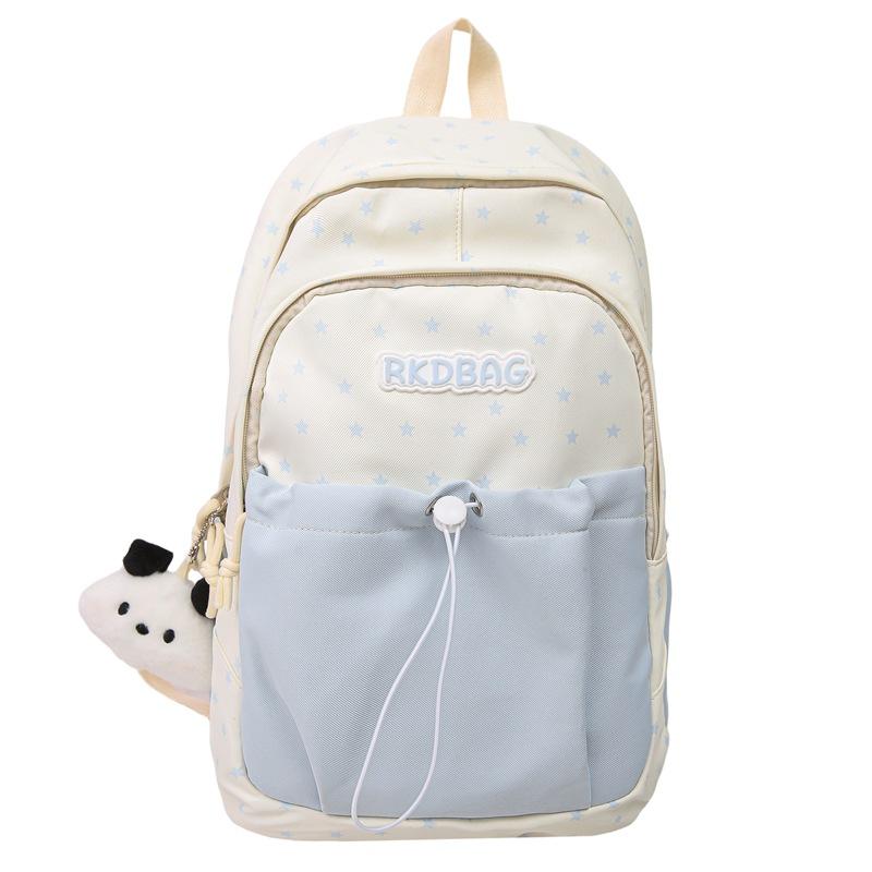 Middle School Student Schoolbag Large Capacity Backpack Nylon Computer Bag Outdoor Travel Commuter Backpack