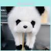 Panda Plush Hat For Women Kids Winter Warmth With Earmuff Protection