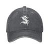 Sepultura Slayer Death Metal Washed Denim Cap Casual Baseball Caps Adjustable Hat Summer Unisex Baseball Hats