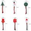 Pet Christmas Supplies Dog Toy Teeth Cleaning Rope Knot Cotton Rope Toy Cute Cartoon Chewing Toy