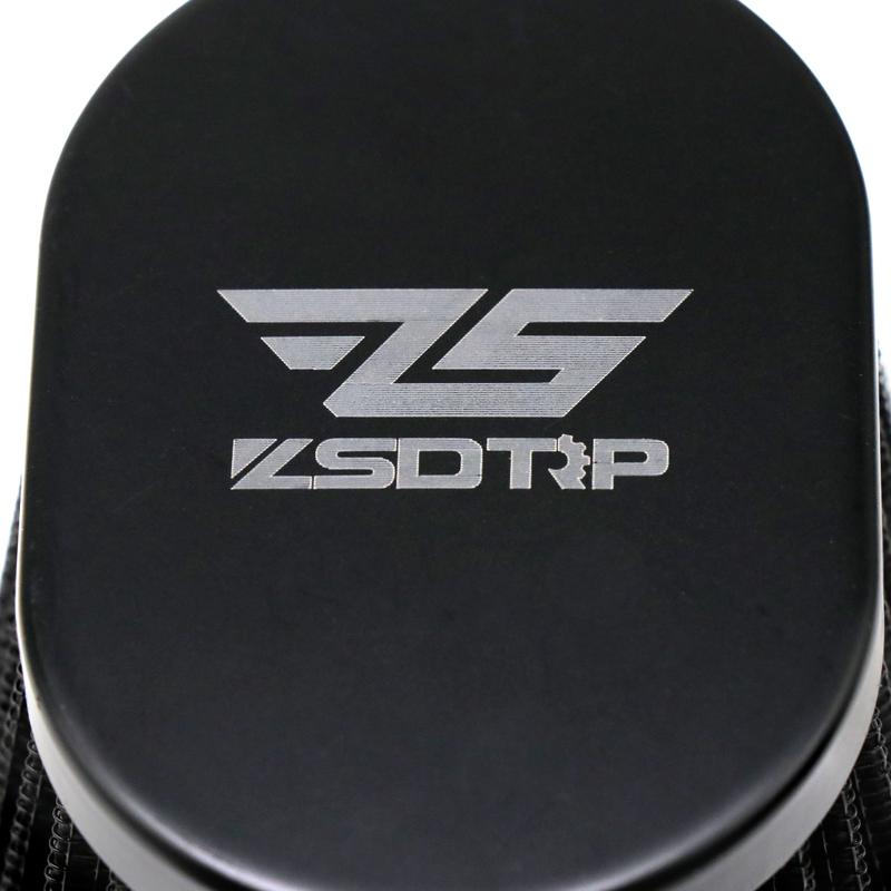 ZSDTRP 2pcs Motorcycle Air Filters 60mm 55mm 50mm Universal for Motorbike Cold Air Intake High Flow Washable Filter