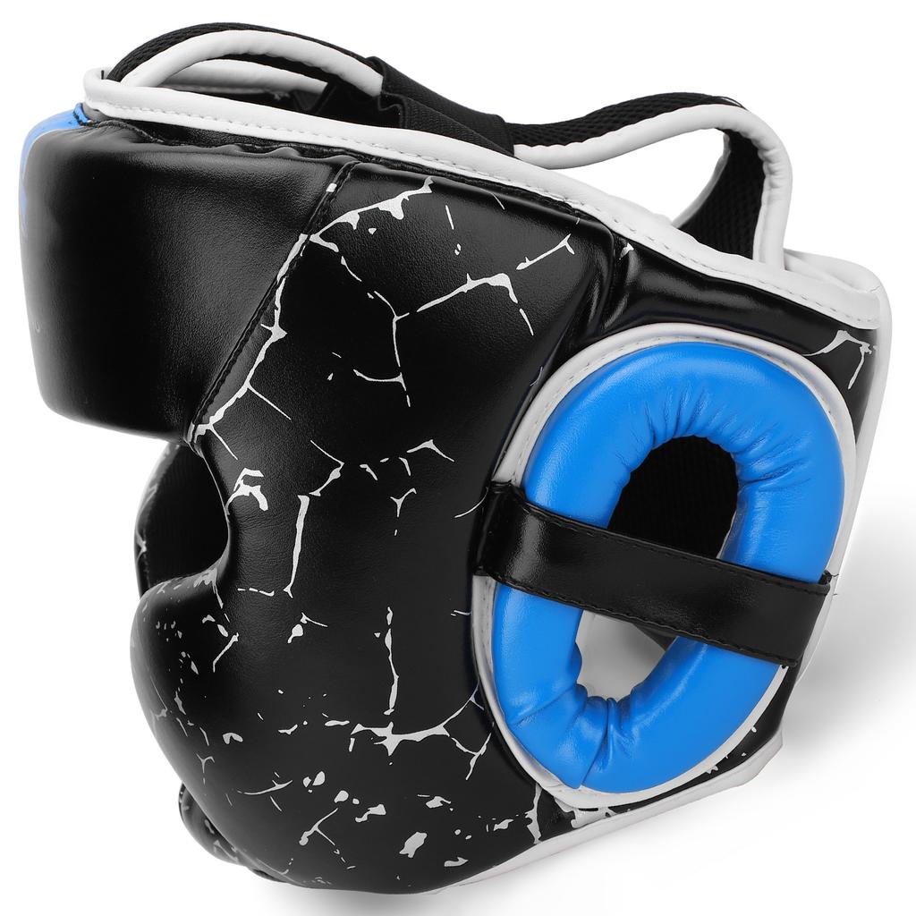 Dětské boxerské helmy MMA Muay Thai Sanda chránič hlavy chrániče pro děti na cvičení (Velikost S)