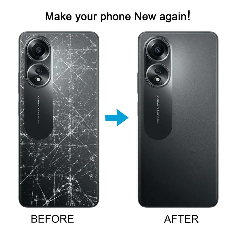 For OPPO A58 4G CPH2577 Original Back Cover with Camera Lens Cover