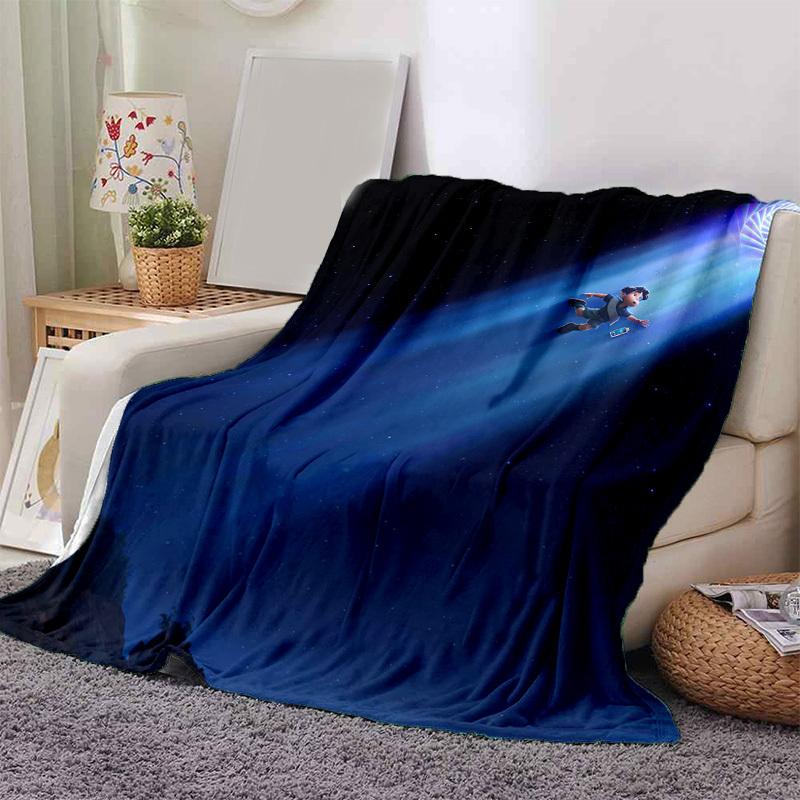 

1pc, Starry Night Adventure: Magical Home Decor Blanket Perfect for Couches, Beds, and More! C127 80x120cm