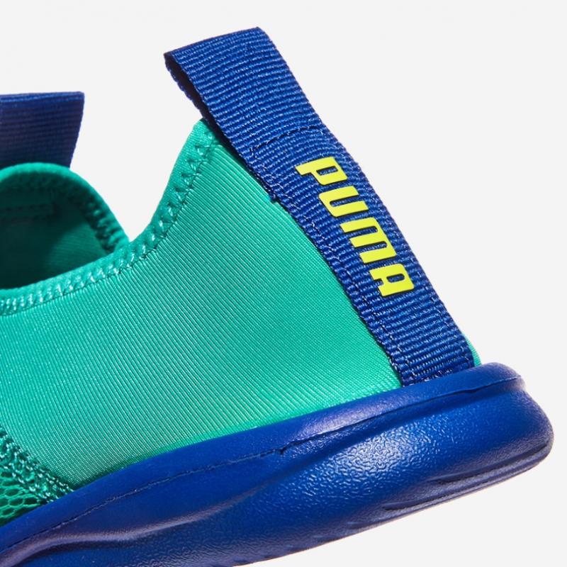 Puma Puma Aquacat Shield Preschool Pki37486008 Sparkling Green Lime Pow Cobalt Glaze