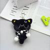 Popular Little Black Cat Plush Doll Pendant Cute Doll Doll Keychain Children's Bag Pendant Gift