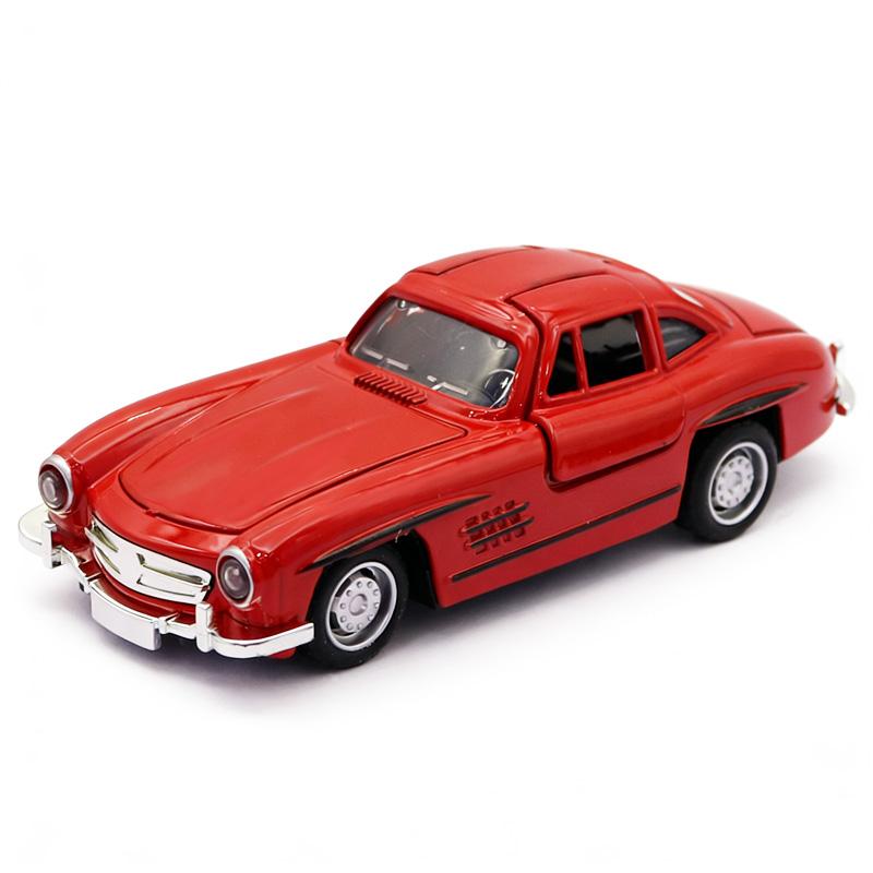 300Sl Die-Cast Vintage Classic Car Model, Realistic Alloy Collectible Vehicle, Boys Kids Toy Car