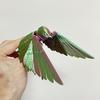 Model ptáka Gradientní barva Vlaštovka dešťová 3D tisk Ruční hračka Model Klouby Pohyblivé Domácí dekorace Domácí Stolní Řemesla Ozdoby