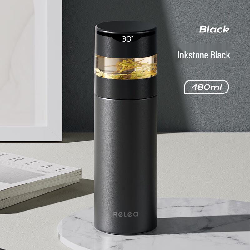 WUSENWU 316 Stainless Steel Smart Temperature Vacuum Flask