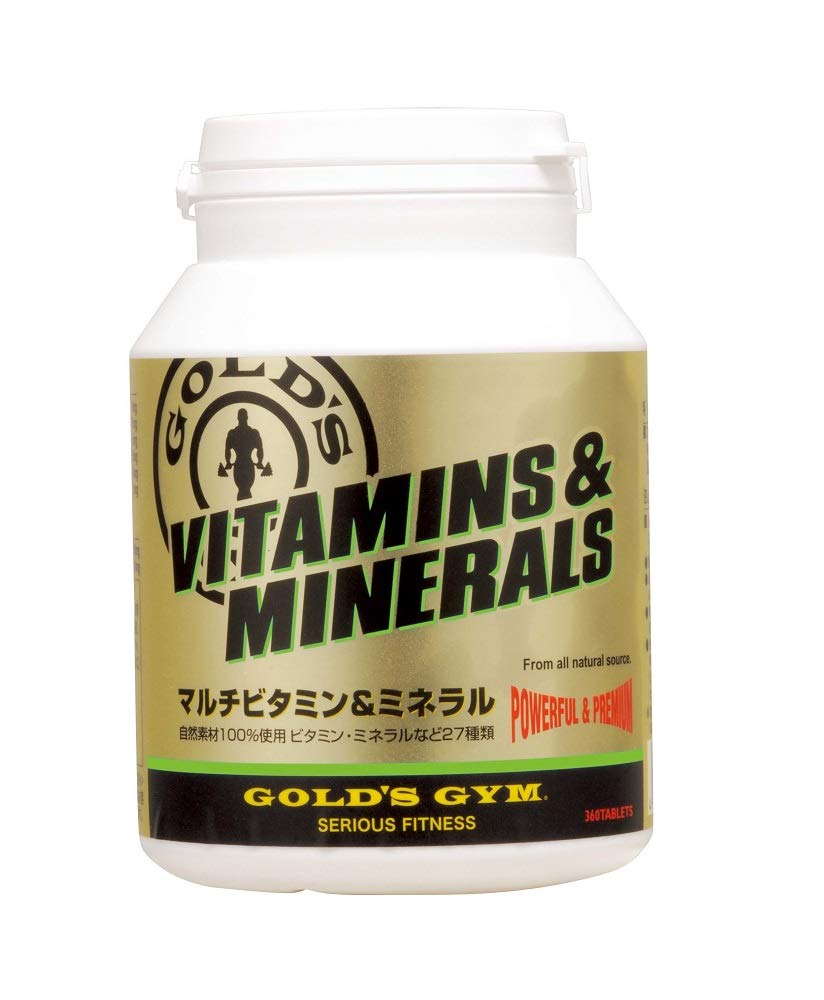 

GYM Multivitamin Mineral 360 tablets GOLD S &