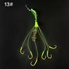 Method Leader Explosion String Hook Hanging Tackle Stainless Steel Feeder hook  Fishing