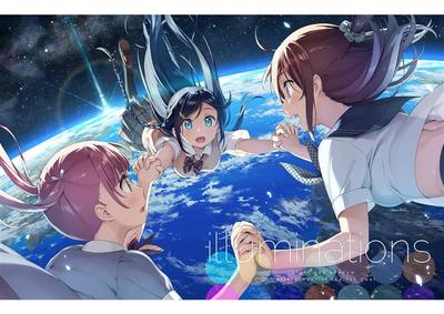 Illuminations 5th Year After School Kantoku Original Full Color Illustration Collection