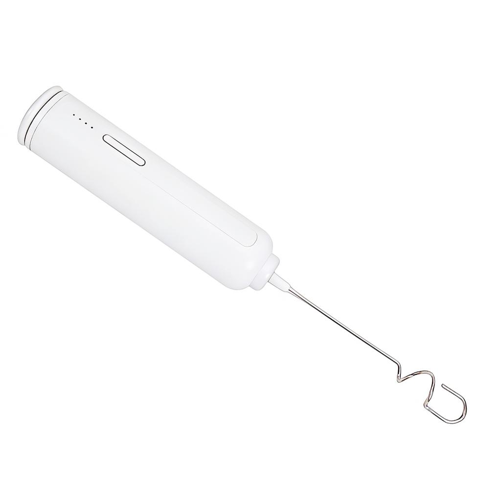 Re able Milk Frother, 3-Speed Handheld Electric Drink Mixer with Stainless Steel Whisks, Portable Foam Maker for Cappuccino Matcha Hot Choc