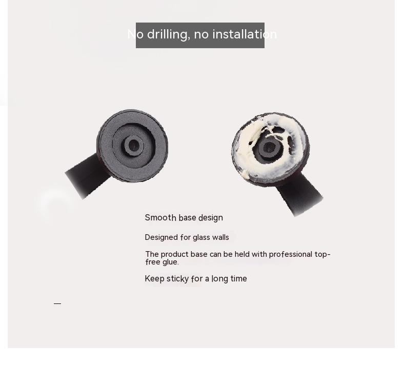 1 Pair Vintage Modern Curtain Hooks Wall Mounted Aluminum Alloy Wall Hanger Home Decor Accessories