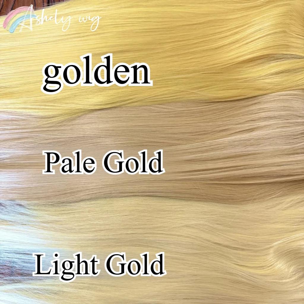 Ashely Blonde Wig 26inch 13x4 Lace Front Cosplay Wigs 613 Long Straight Natural Silky Synthetic Lace Frontal Wig for Daily Use
