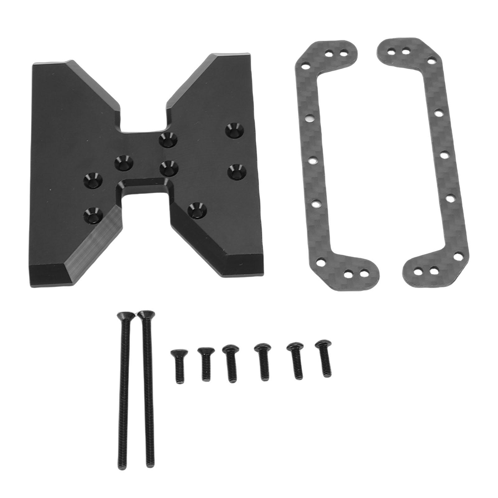 

Carbon RC Skid Plate, Replacement for Capra 1Celsius10 RC Crawler Crawler, POM Materials Plate, Lightweight Design, Protectio