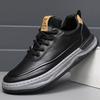 Trend versatile casual shoes fashionable breathable casual leather shoes men's cowhide men's new business leather shoes