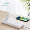 BULL 8-Outlet Overload Protection Power Strip with Master Switch CN Plug (adapter Included)