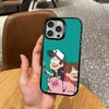 Bill Cipher G-Gravity F-Falls   Phone Case For iPhone17,16,15,14,13,12,11 Plus,Pro Max Colored Silver Plated Inside Cover
