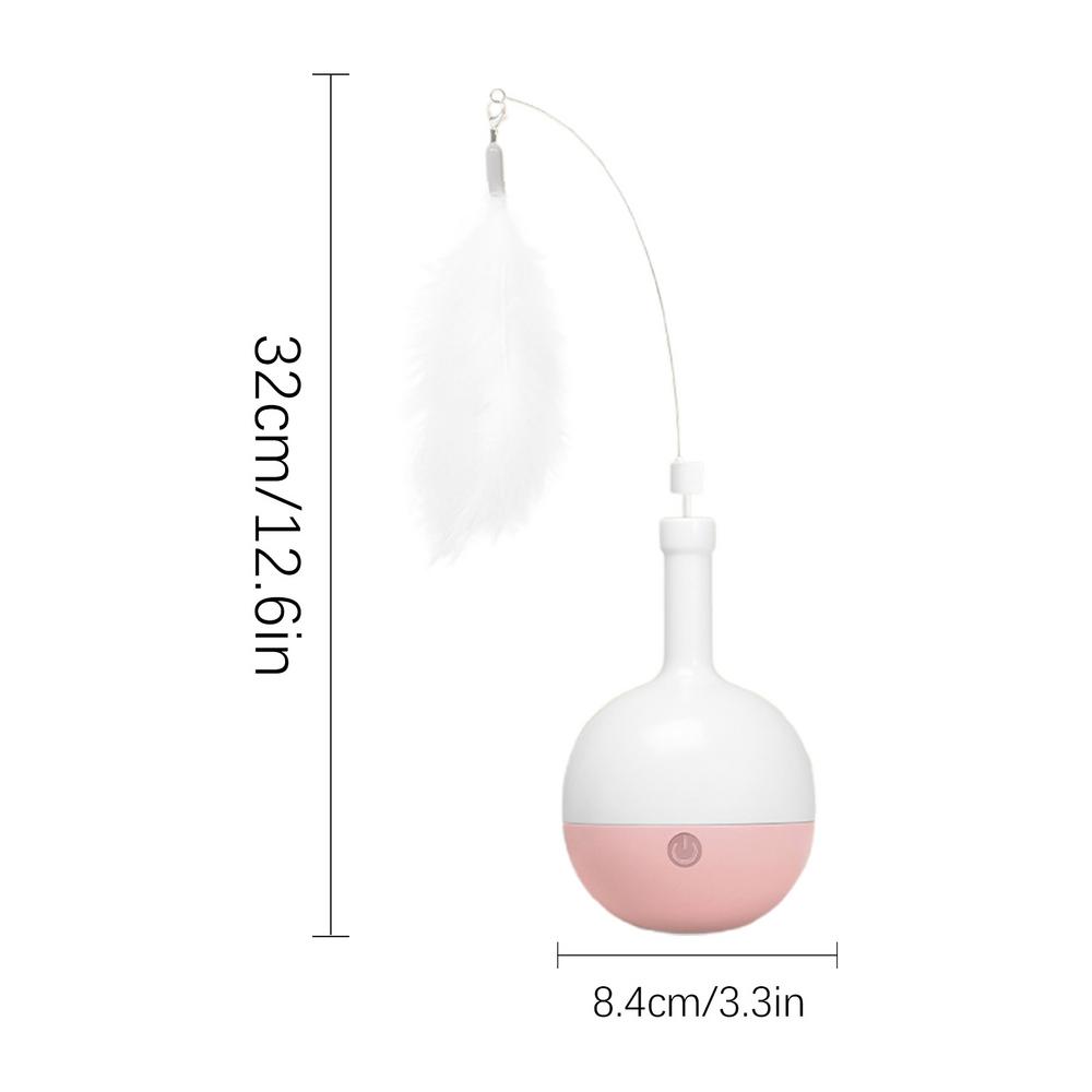 Cat Toys Treat Dispensing Funny Interactive Indoor Cat Toys For Cats Pets Kitten Training Energy Consuming Playtime Relaxation