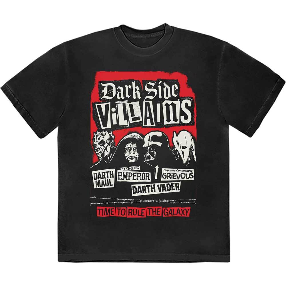 

Star Wars Dark Side Villains T-Shirt Black New Unisex T-Shirt XXXL
