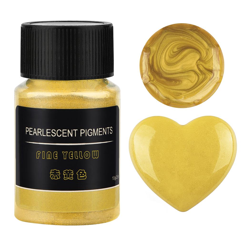 24 Farben Perlmuttpulver Kerzenfarbe Seifenpigment Für Kerzenherstellung Epoxidharz Pigment DIY Farbstoff Pigment Perlenpulver