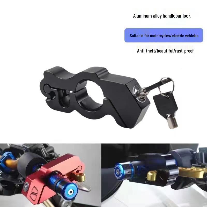 Electric Vehicle Universal Anti-Theft Handlebar and Brake Lock