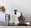 Simple Modern Irregular Geometric Faux Marble Tray for Coffee Table or Office Décor