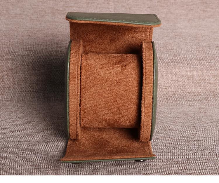 In Stock Waterproof Stain-Resistant Watch Box: Single/Double/Triple, PU Leather Portable Storage