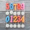 Colorful Boxed Digital Candle Birthday Cake Candle Creative Digital Candle Cake Candle